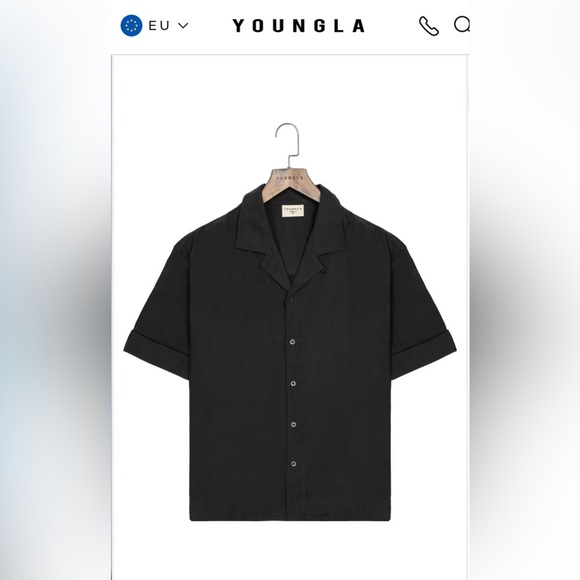 Young LA Button Short Sleeve - Picture 1 of 9